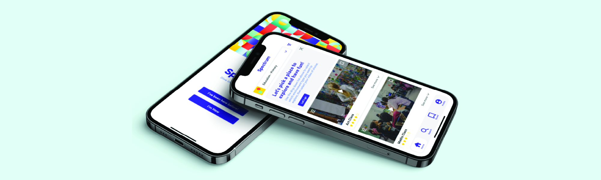 mockup of UI
